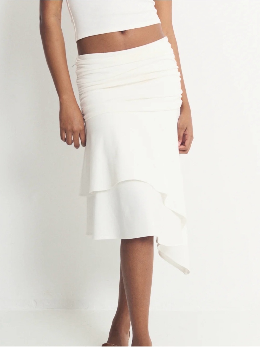 Feners Gresca skirt Blanc